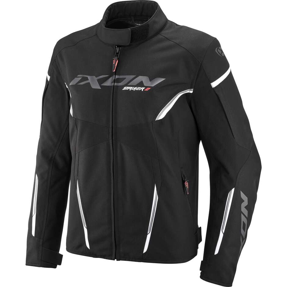 Giubbotto Moto STRIKER 2 C-Size Nero Bianco - Taglie Co taglia C7