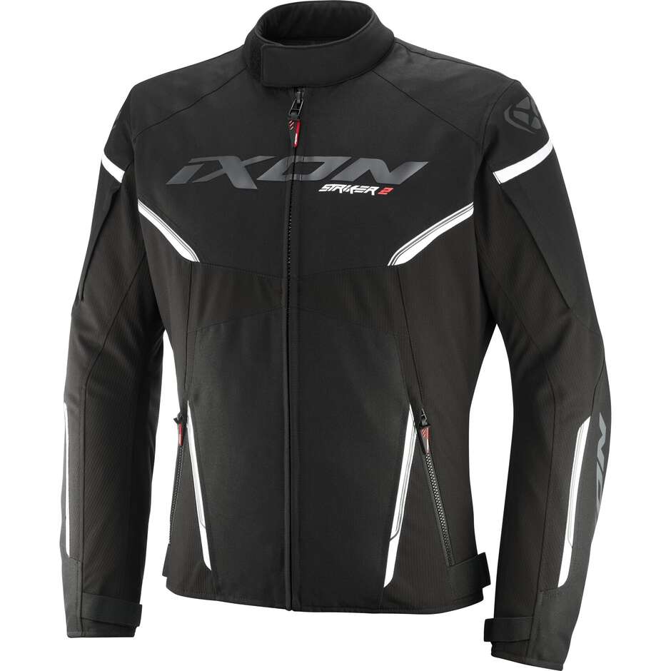 Giubbotto Moto STRIKER 2 Nero Bianco taglia 2XL