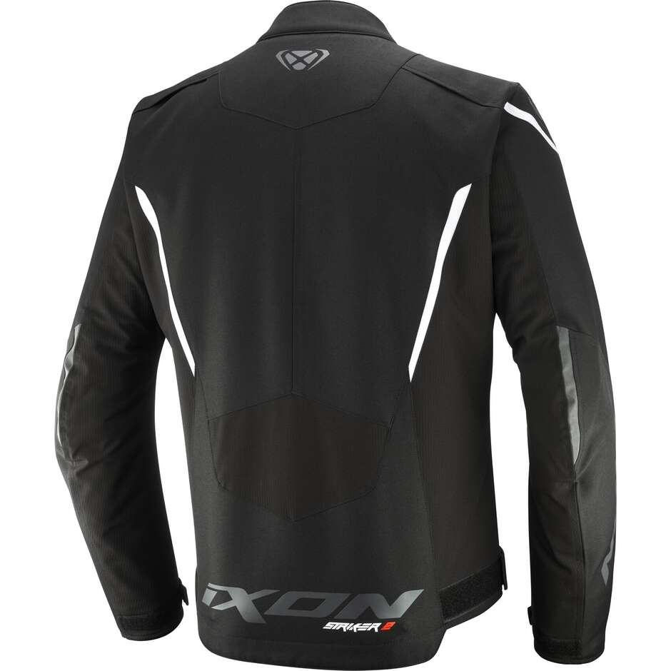 Giubbotto Moto Ixon STRIKER 2 Nero Bianco