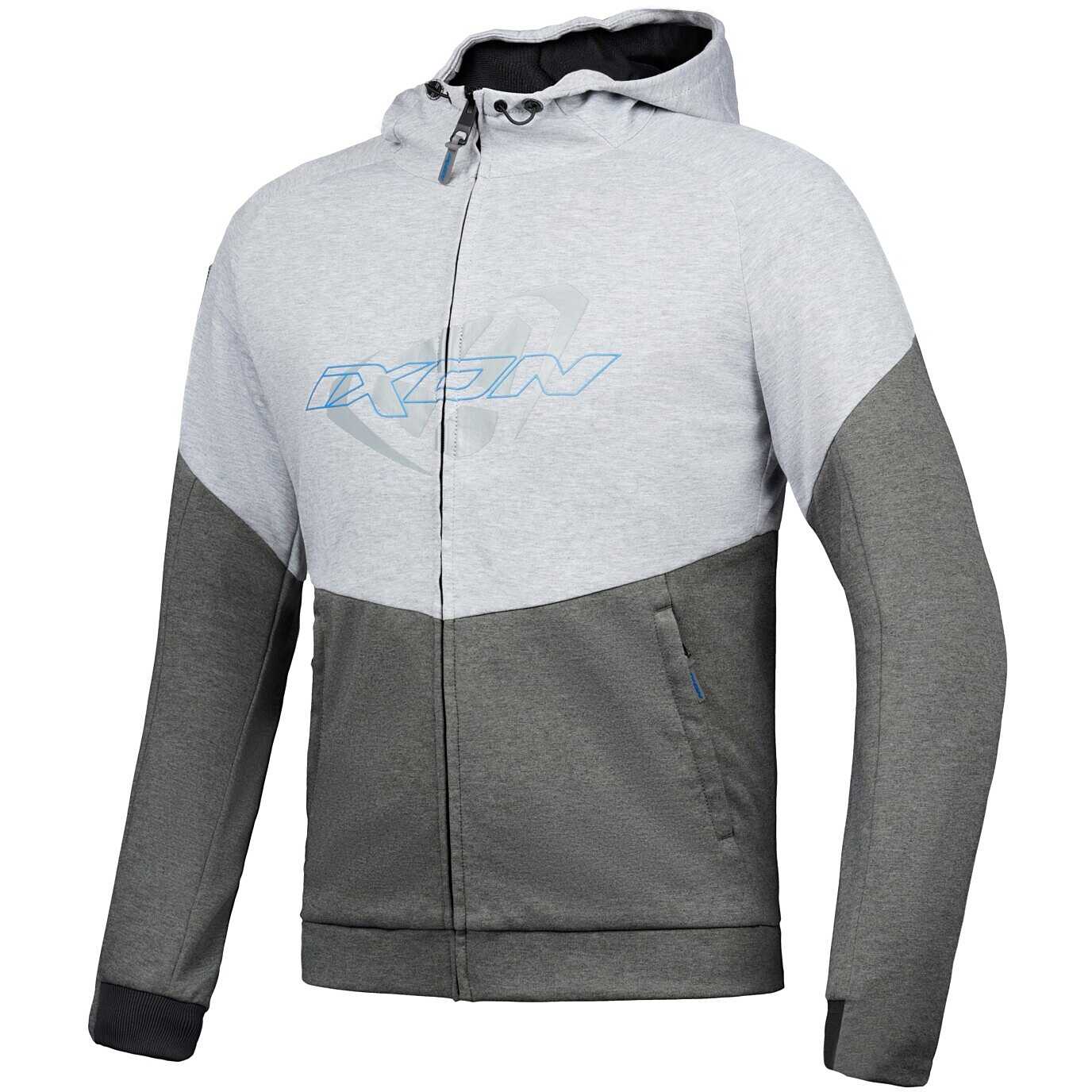 Giubbotto Moto Ixon TOUCHDOWN Grigio Blu Vendita Online 