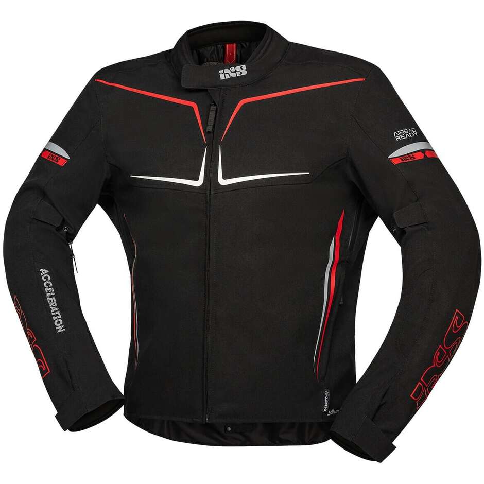 Giubbotto Moto TS-Pro ST+ Nero Rosso taglia 2XL