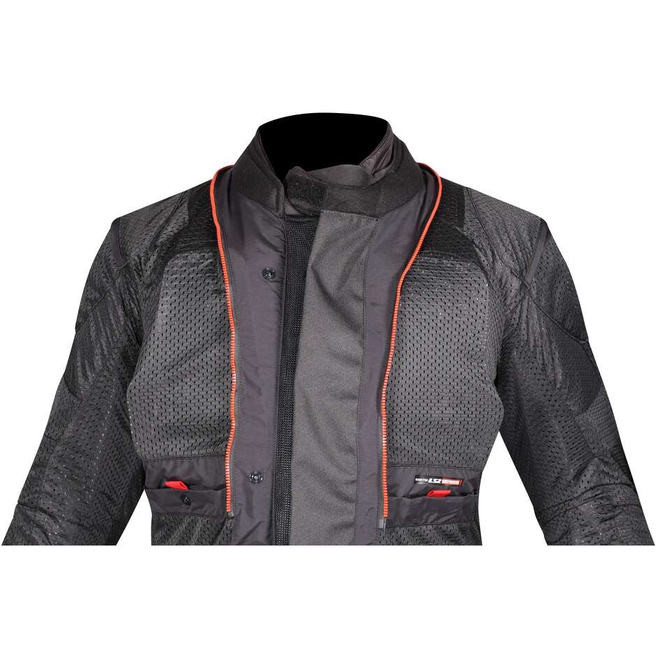 Giubbotto Moto LS2 LIBERTY MAN Nero