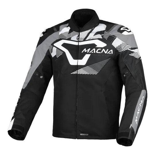 Giubbotto Moto Admyre Nero / Bianco taglia XL