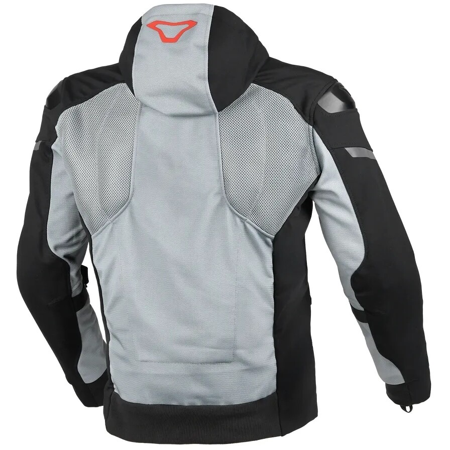 Giubbotto Moto Macna Brero Grigio / Nero