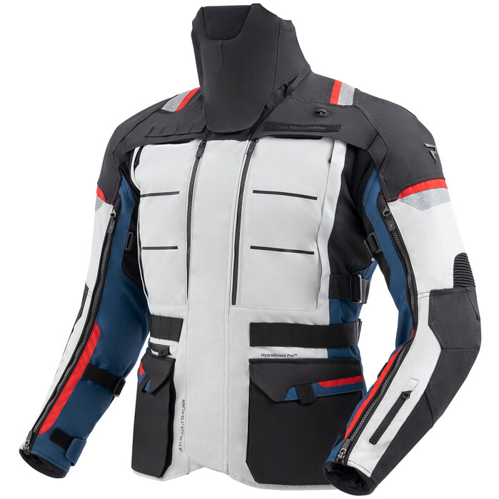 Giubbotto Moto CUBBY V Blu Grigio Rosso taglia 4XL