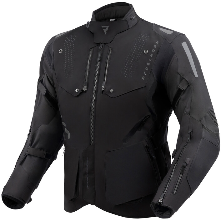 Giubbotto Moto HIKER IV Nero taglia 4XL