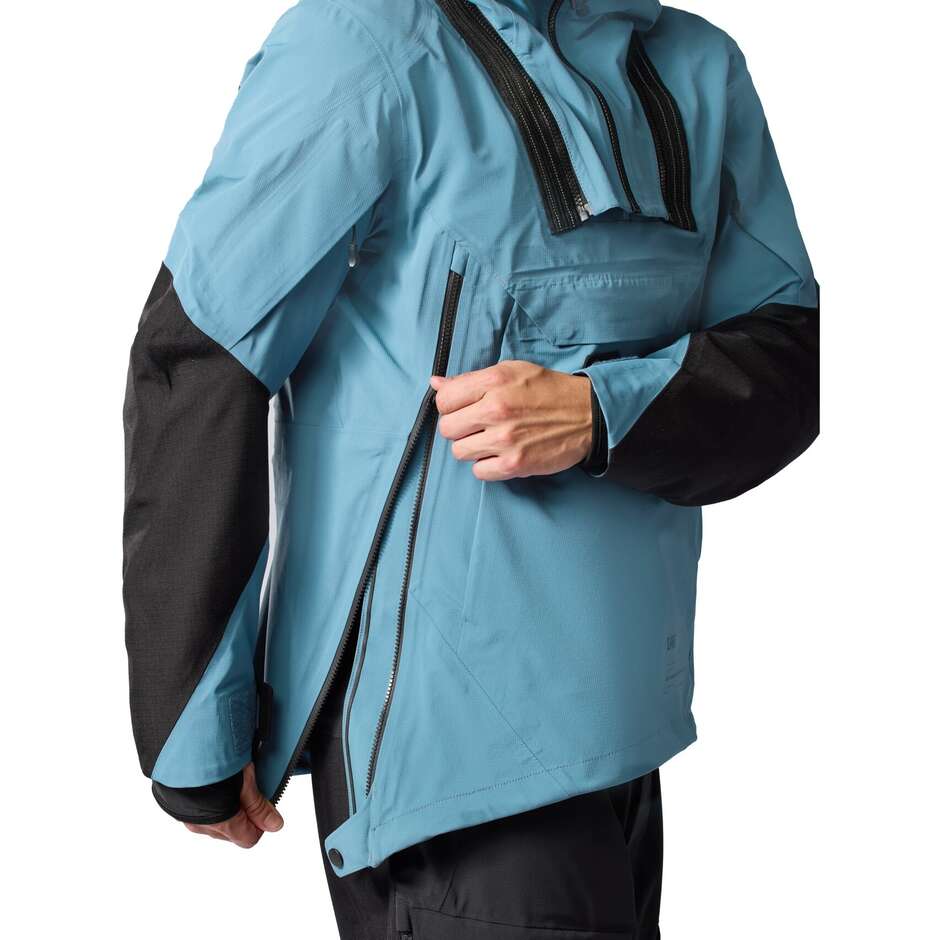Giubbotto Moto Rev'it Smock Blackwater 3 H2O Blu Nero