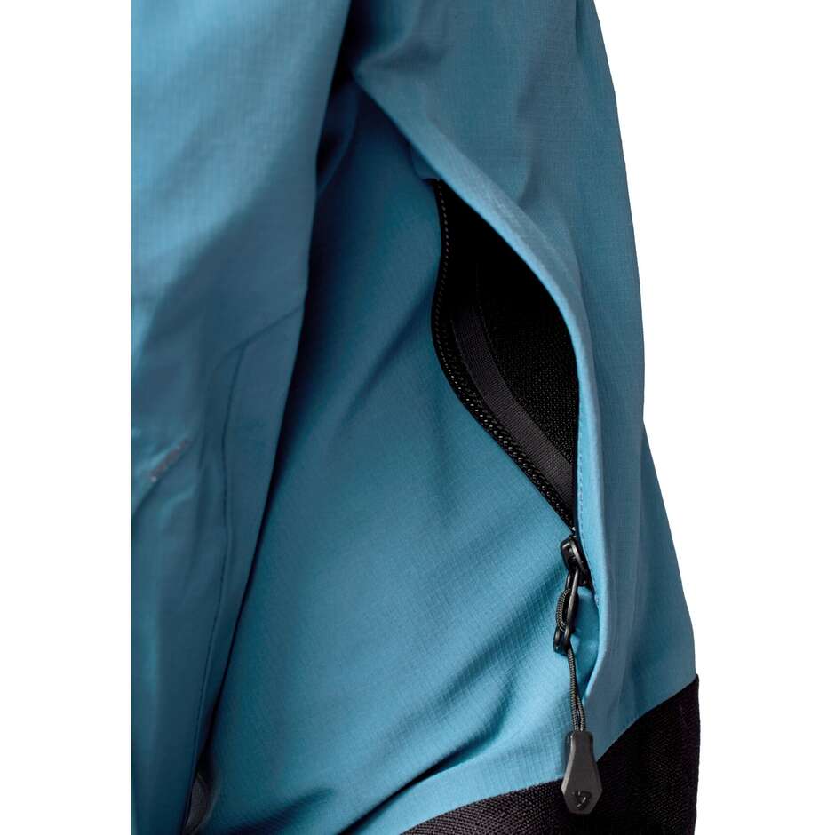 Giubbotto Moto Rev'it Smock Blackwater 3 H2O Blu Nero