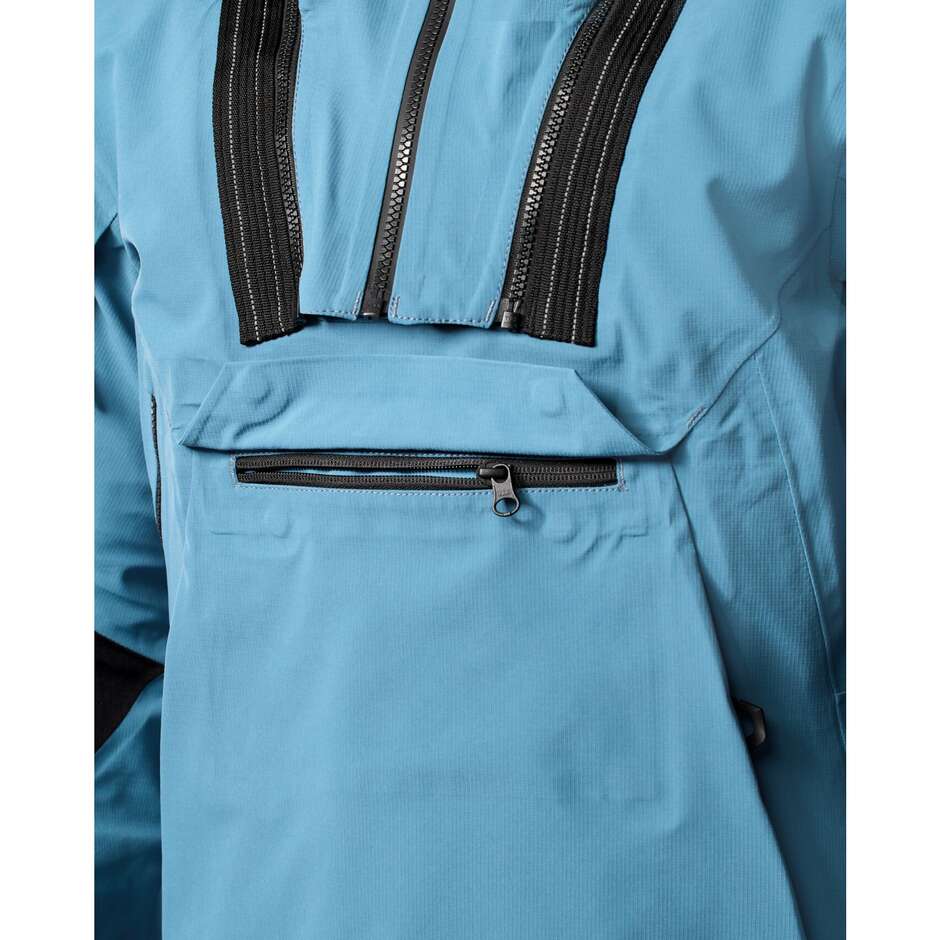 Giubbotto Moto Rev'it Smock Blackwater 3 H2O Blu Nero