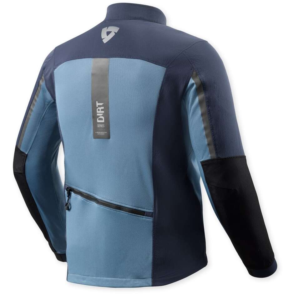 Giubbotto Moto Rev'it Territory 2 Blu Nero