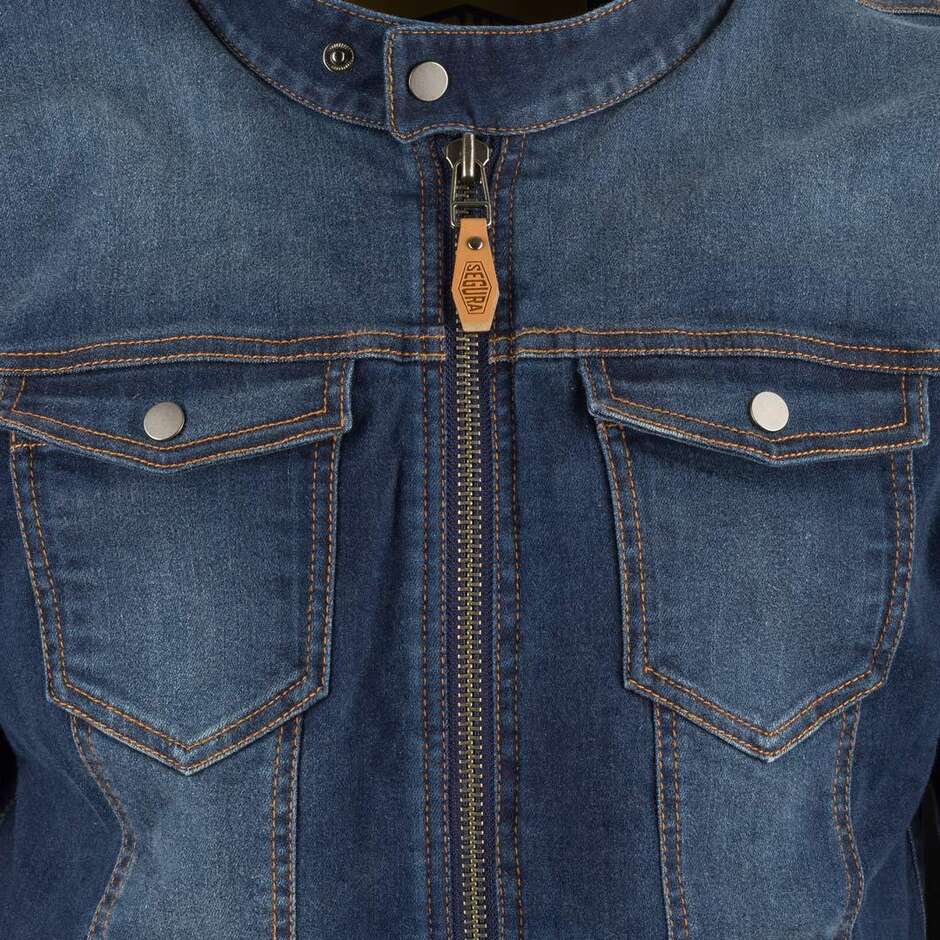 Giubbotto Moto Segura HUNKY Blu