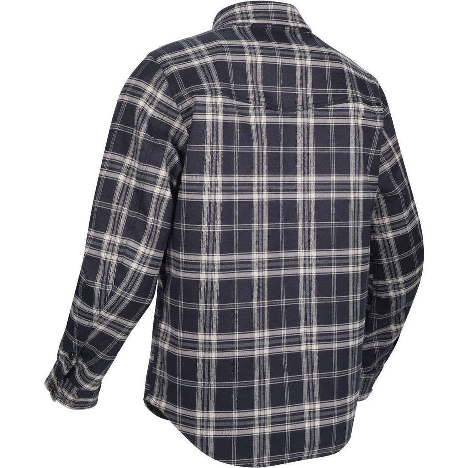 Giubbotto Moto Segura Long TRAFFIC Bianco Navy