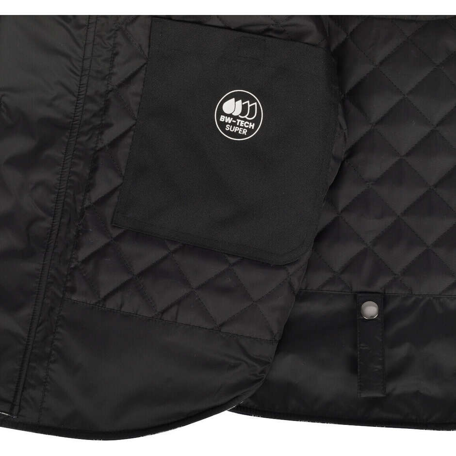 Giubbotto Moto Segura Long TRAFFIC Bianco Navy