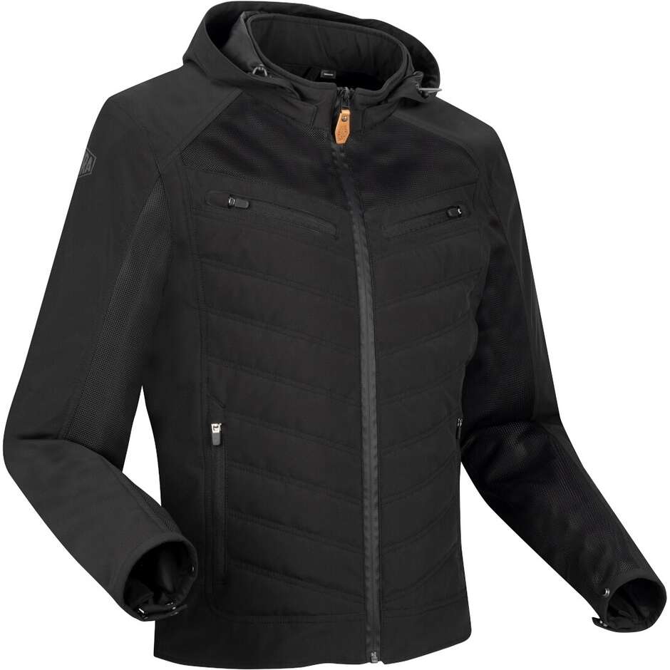 Giubbotto Moto Segura NATCHO VENTED Nero Grigio