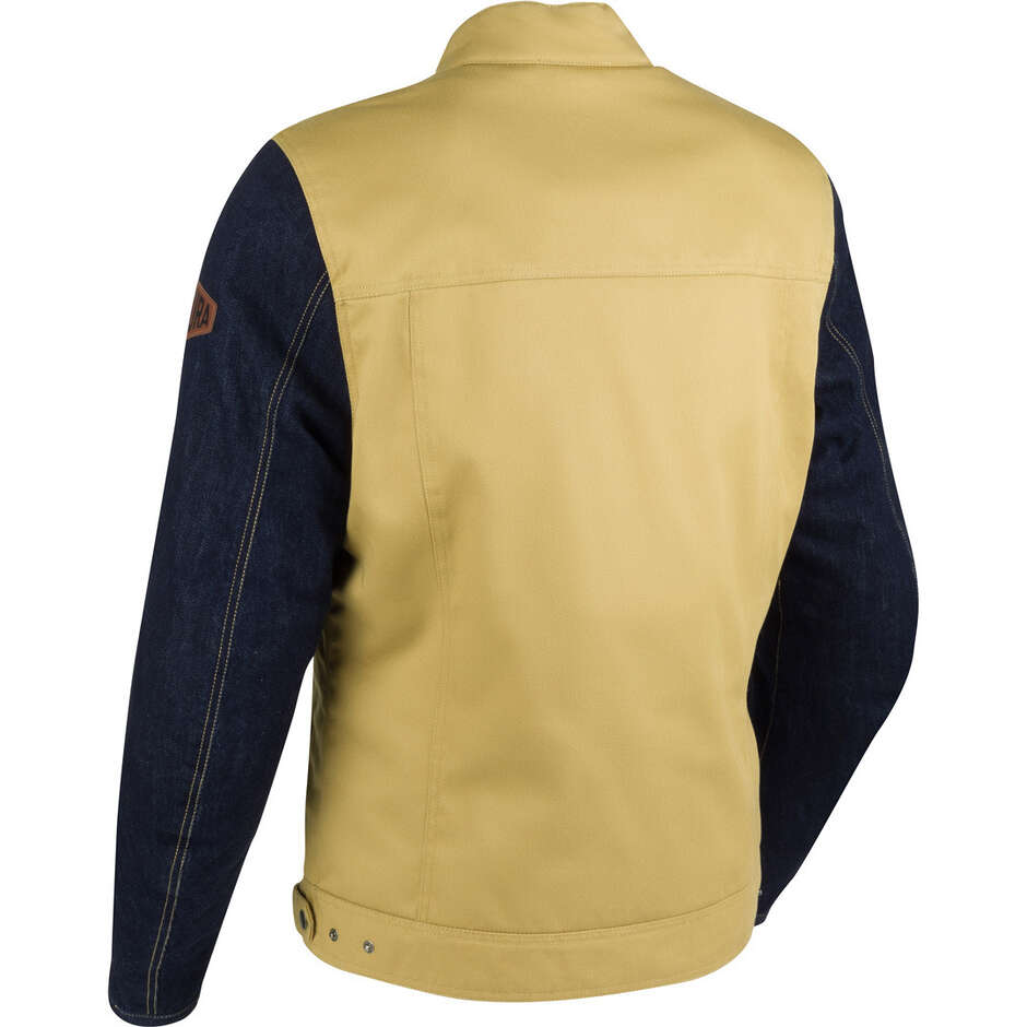 Giubbotto Moto Segura OSBORN Beige Blu