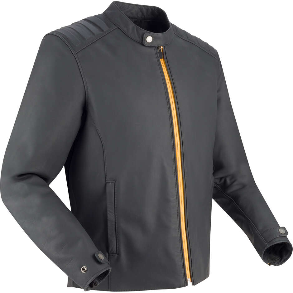 Giubbotto Moto Segura PHIL Nero Giallo