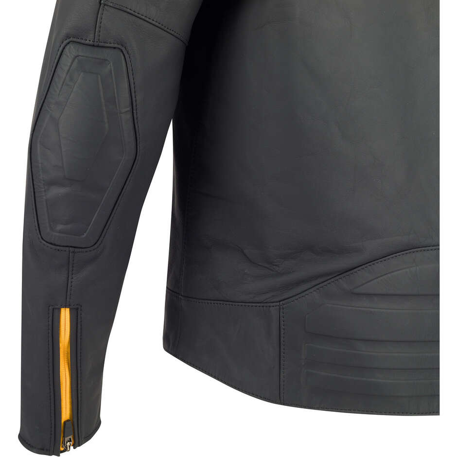 Giubbotto Moto Segura PHIL Nero Giallo