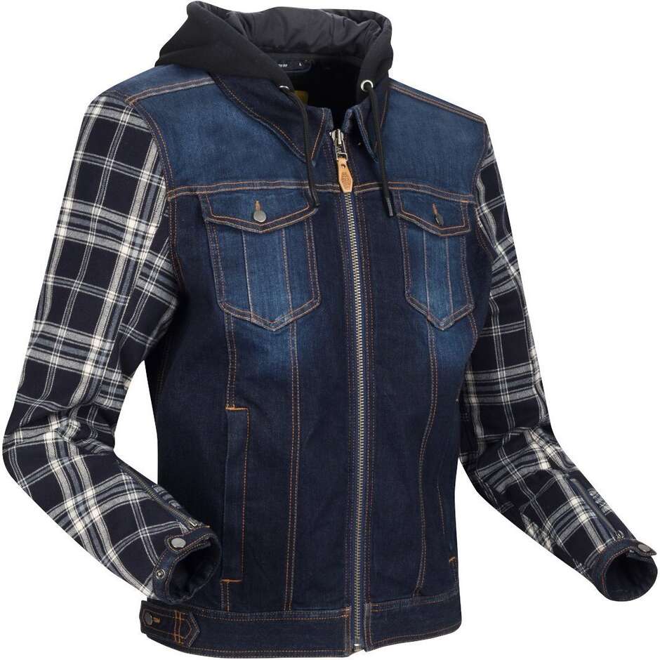 Giubbotto Moto SUNNY Blu taglia S