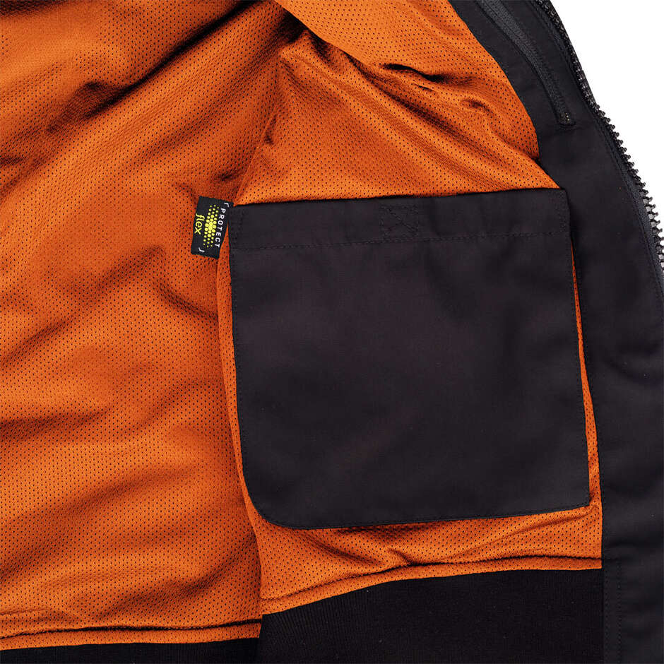 Giubbotto Moto SEGURA VELVET VENTED Nero