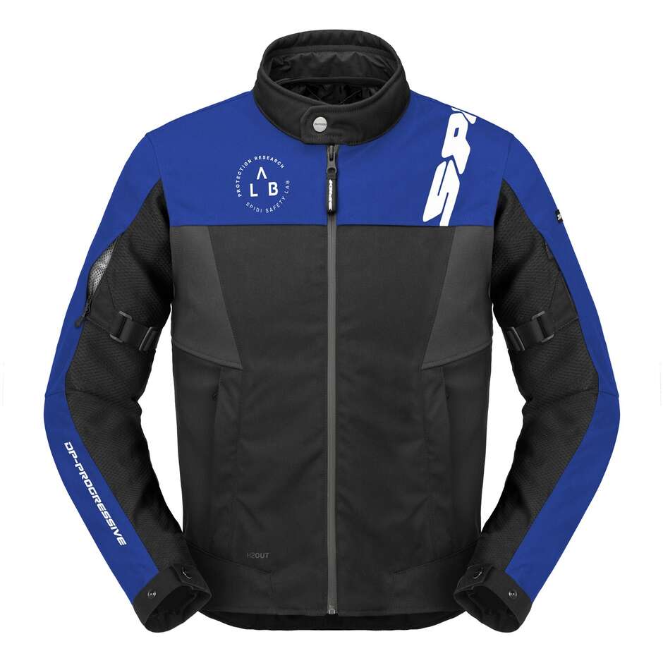 Giubbotto Moto CORSA H2OUT Blu nero grigio taglia L