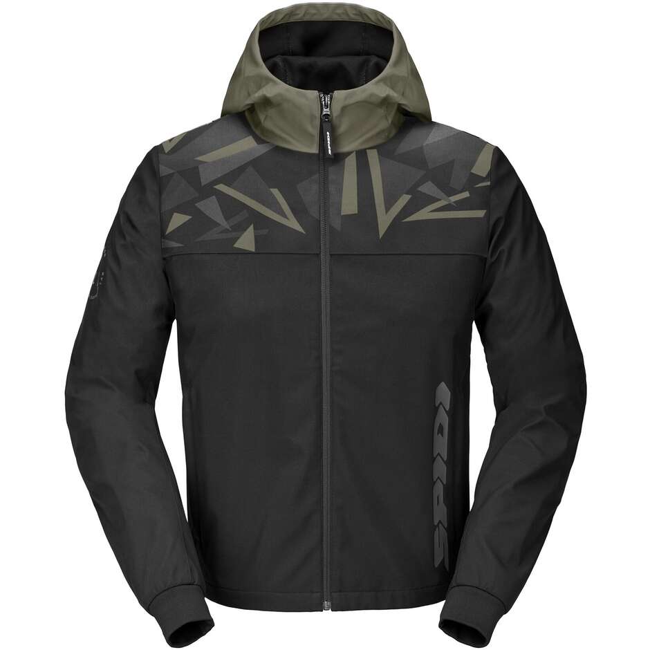Giubbotto Moto HOODIE EVO SPORT Militare taglia XL