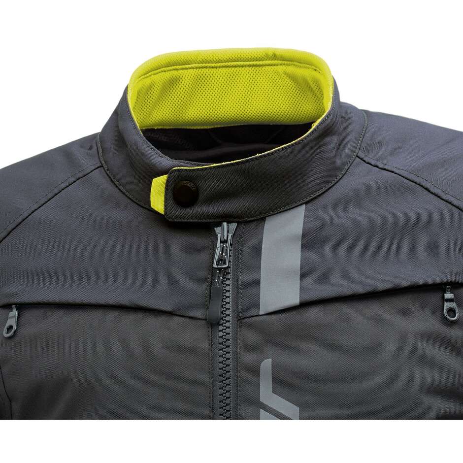 Giubbotto Moto T-UR T8130M TASMANIA Nero Antracite