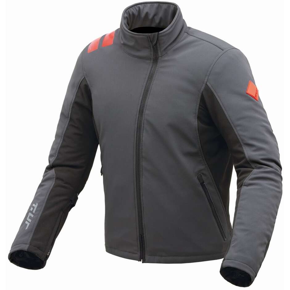 Giubbotto Moto T-UR T8132M PODIUM HYDROSCUD Antracite Nero