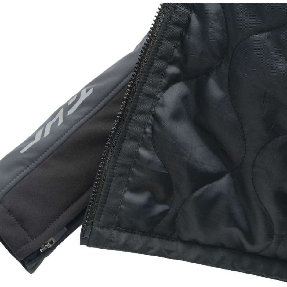 Giubbotto Moto T-UR T8132M PODIUM HYDROSCUD Antracite Nero