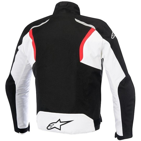 Giubbotto Moto tecnico Alpinestar Fastback WP Jacket Nero Bianco Rosso