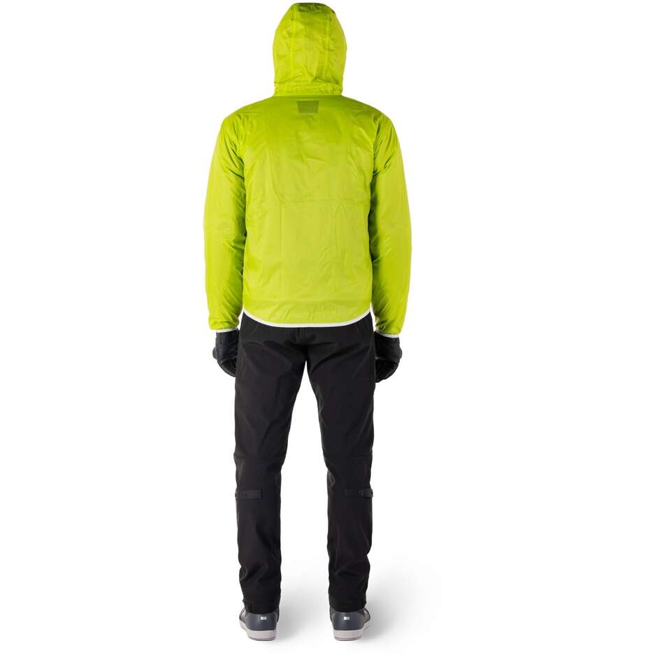 Giubbotto Moto Tessuto Alpinestars MOHOBBS WP LUNAR Grigio Lime Punch