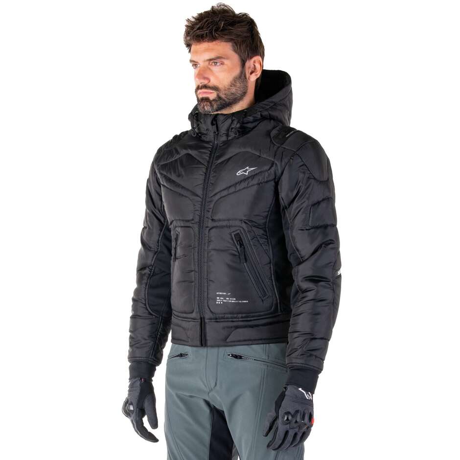Giubbotto Moto Tessuto Alpinestars MOHOBBS WP Nero Arancio Fluo