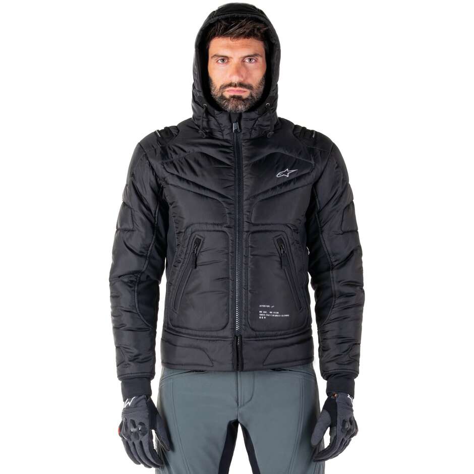 Giubbotto Moto Tessuto Alpinestars MOHOBBS WP Nero Arancio Fluo