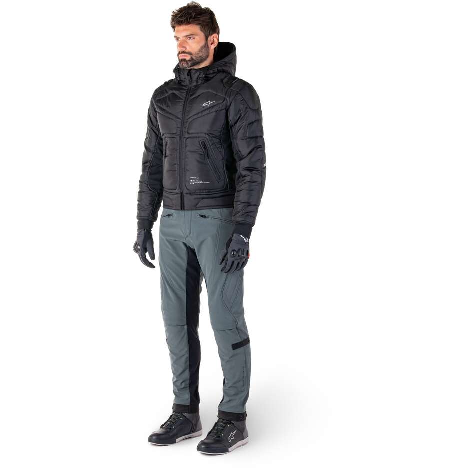 Giubbotto Moto Tessuto Alpinestars MOHOBBS WP Nero Arancio Fluo