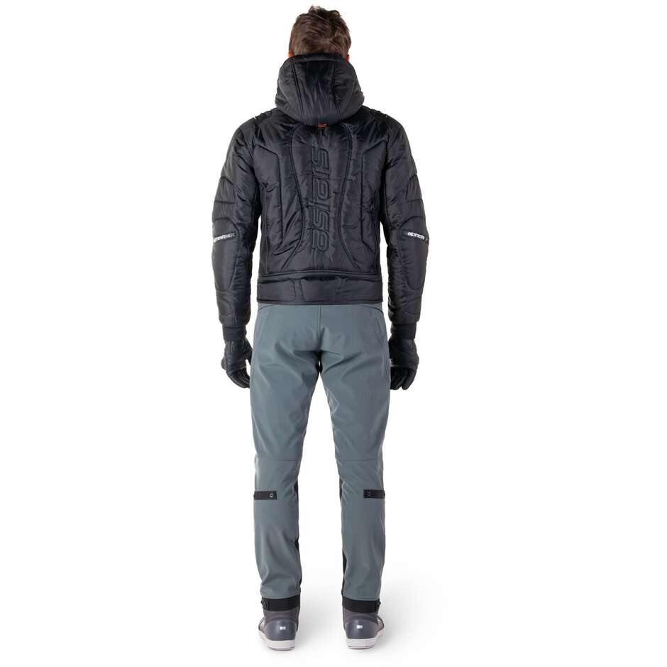 Giubbotto Moto Tessuto Alpinestars MOHOBBS WP Nero Arancio Fluo