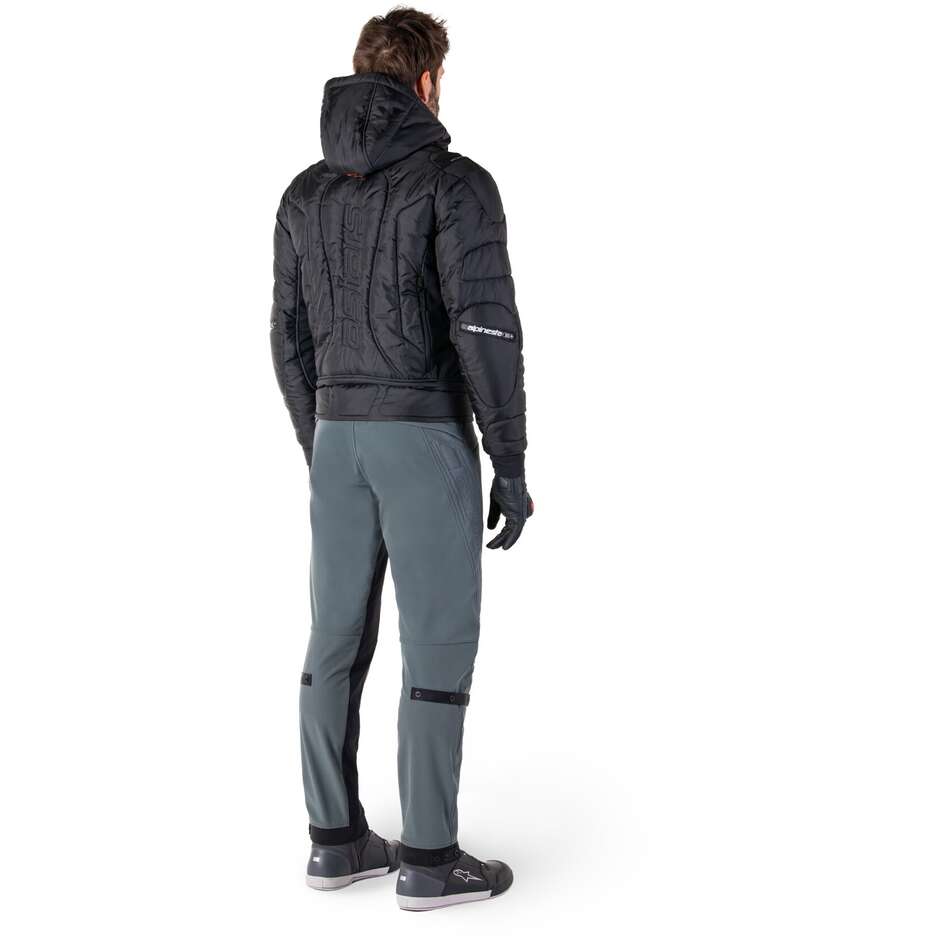 Giubbotto Moto Tessuto Alpinestars MOHOBBS WP Nero Arancio Fluo