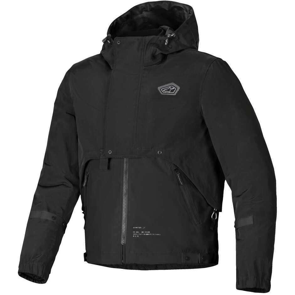 Giubbotto Moto Tessuto Alpinestars MOOTANT WP PARKA Nero
