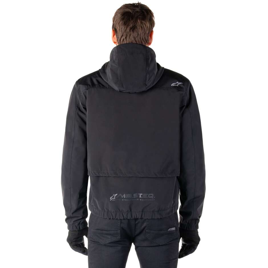 Giubbotto Moto Tessuto Alpinestars MOOTANT WP PARKA Nero