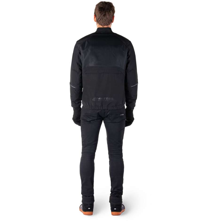Giubbotto Moto Tessuto Alpinestars MOOTANT WP PARKA Nero
