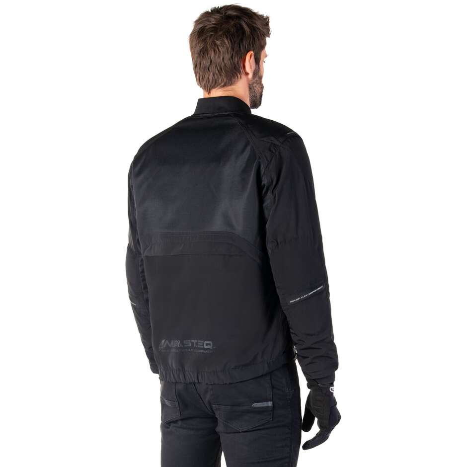 Giubbotto Moto Tessuto Alpinestars MOOTANT WP PARKA Nero