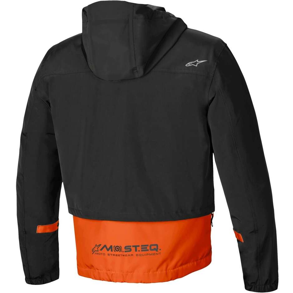 Giubbotto Moto Tessuto Alpinestars MOOTANT WP PARKA Spicy Arancio Nero
