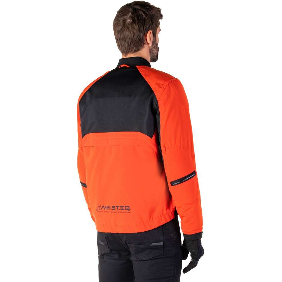 Giubbotto Moto Tessuto Alpinestars MOOTANT WP PARKA Spicy Arancio Nero