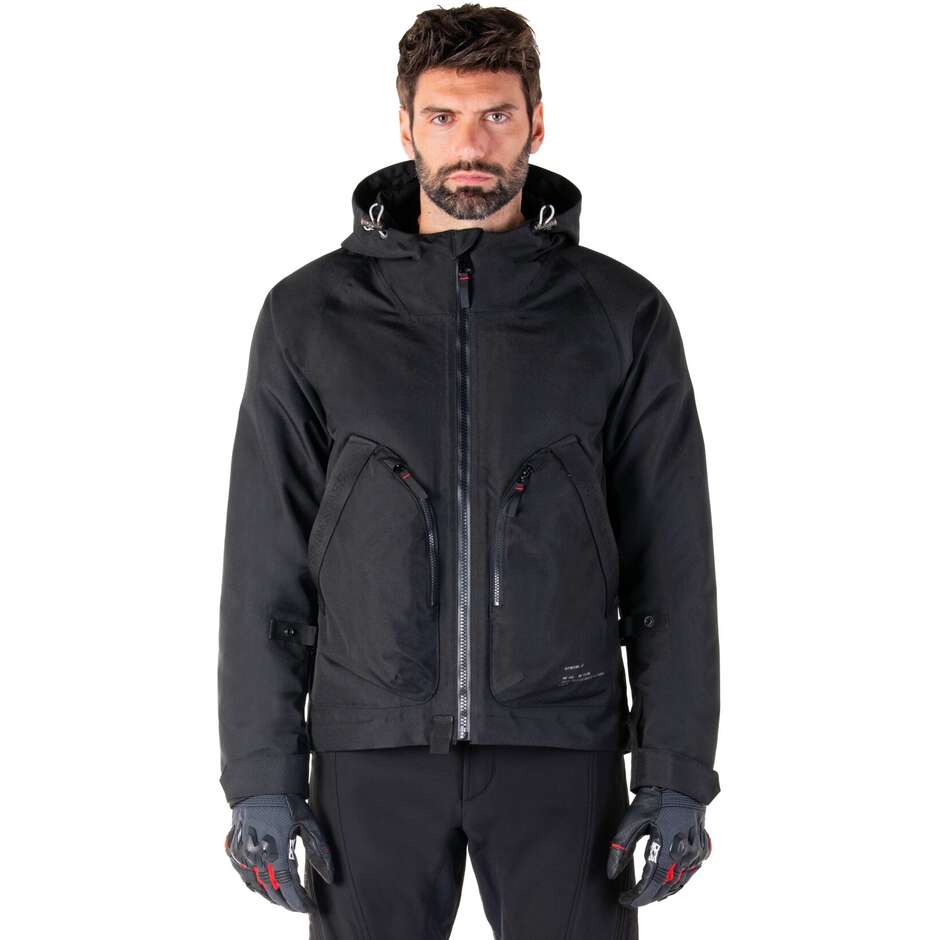 Giubbotto Moto Tessuto Alpinestars MORUSH WP PARKA Nero