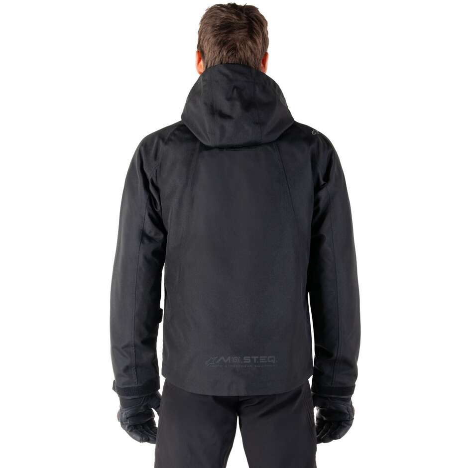 Giubbotto Moto Tessuto Alpinestars MORUSH WP PARKA Nero