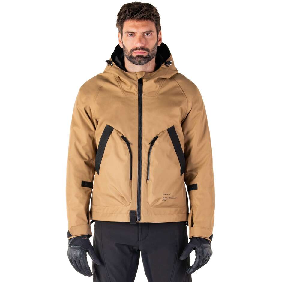 Giubbotto Moto Tessuto Alpinestars MORUSH WP PARKA Utility Marrone