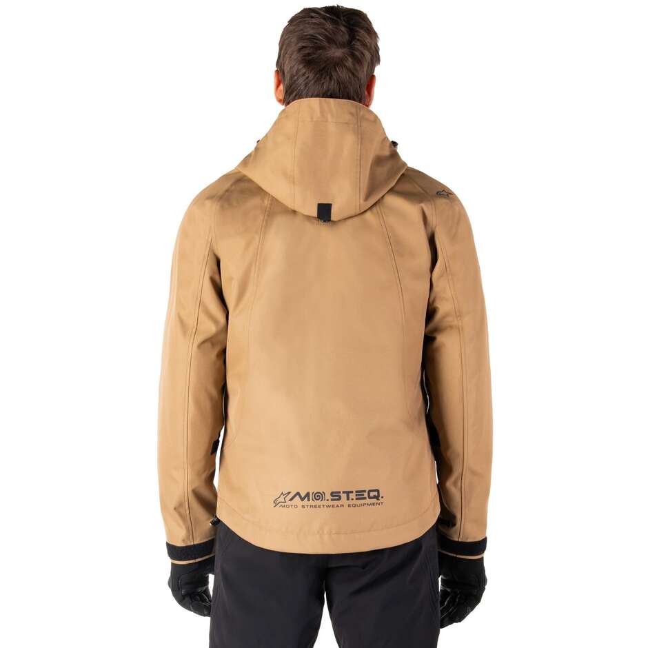 Giubbotto Moto Tessuto Alpinestars MORUSH WP PARKA Utility Marrone
