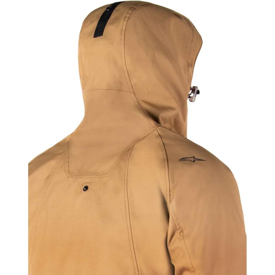 Giubbotto Moto Tessuto Alpinestars MORUSH WP PARKA Utility Marrone