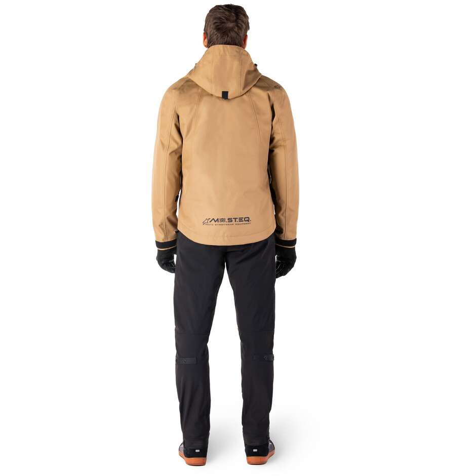 Giubbotto Moto Tessuto Alpinestars MORUSH WP PARKA Utility Marrone