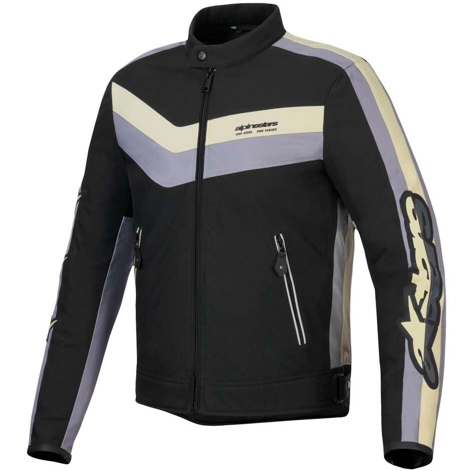 Giubbotto Moto Tessuto T-DYNO WR Nero Scuro Grig taglia 4X