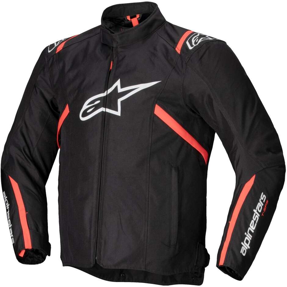 Giubbotto Moto Tessuto T-SPS V2 WP Nero Bianco R taglia L