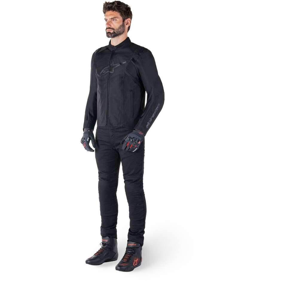 Giubbotto Moto Tessuto Alpinestars T-SPS V2 WP Nero Nero
